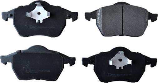 ASAM 55467 - Brake Pad Set, disc brake autospares.lv