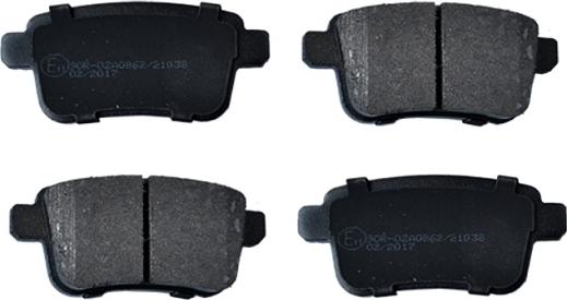 ASAM 55405 - Brake Pad Set, disc brake autospares.lv