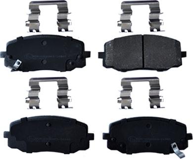 ASAM 55408 - Brake Pad Set, disc brake autospares.lv