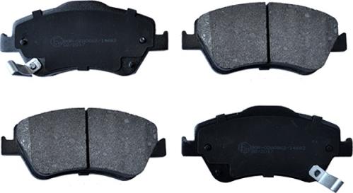 ASAM 55402 - Brake Pad Set, disc brake autospares.lv