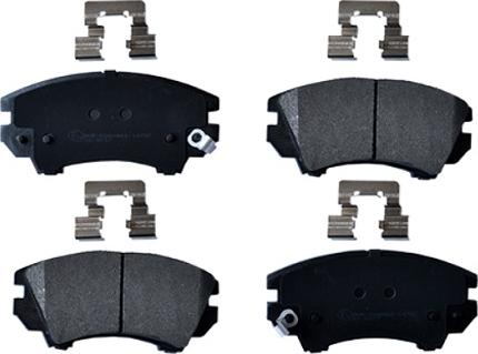 ASAM 55393 - Brake Pad Set, disc brake autospares.lv