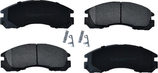 ASAM 55344 - Brake Pad Set, disc brake autospares.lv