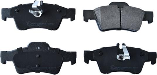 ASAM 55345 - Brake Pad Set, disc brake autospares.lv