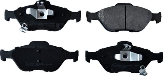 ASAM 55369 - Brake Pad Set, disc brake autospares.lv