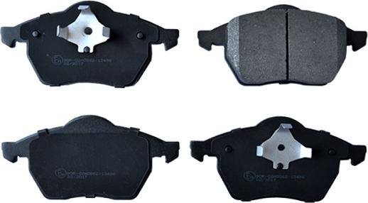 ASAM 55379 - Brake Pad Set, disc brake autospares.lv