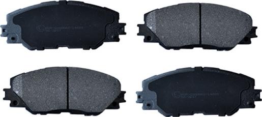 ASAM 55372 - Brake Pad Set, disc brake autospares.lv