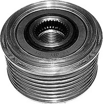 ASAM 55208 - Pulley, alternator, freewheel clutch autospares.lv