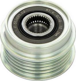 ASAM 55211 - Pulley, alternator, freewheel clutch autospares.lv