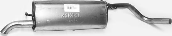 ASAM 56621 - End Silencer autospares.lv