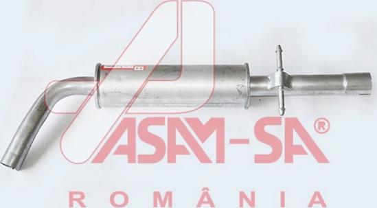 ASAM 63136 - Middle Silencer autospares.lv