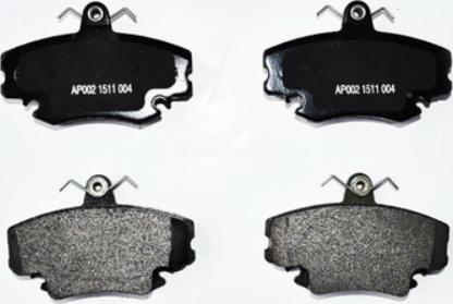 ASAM 32998 - Brake Pad Set, disc brake autospares.lv