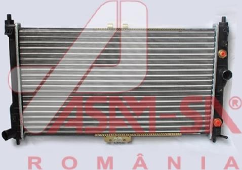 ASAM 32440 - Radiator, engine cooling autospares.lv