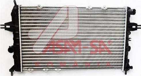 ASAM 32448 - Radiator, engine cooling autospares.lv