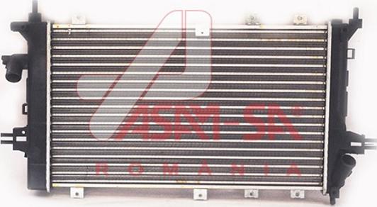 ASAM 32451 - Radiator, engine cooling autospares.lv