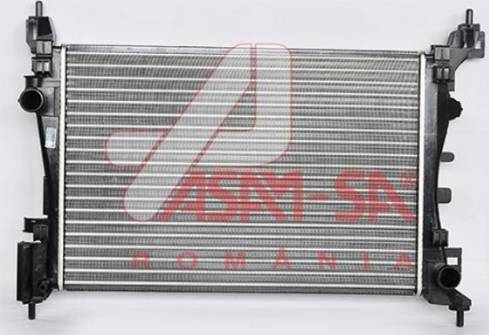 ASAM 32846 - Radiator, engine cooling autospares.lv