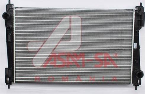 ASAM 32858 - Radiator, engine cooling autospares.lv