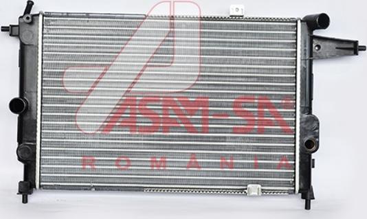 ASAM 32829 - Radiator, engine cooling autospares.lv