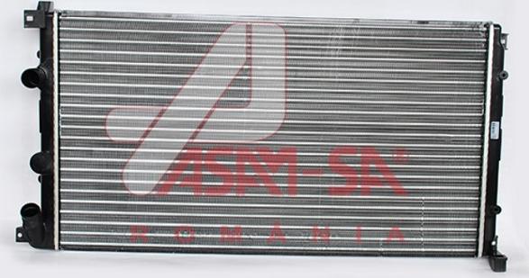 ASAM 32826 - Radiator, engine cooling autospares.lv