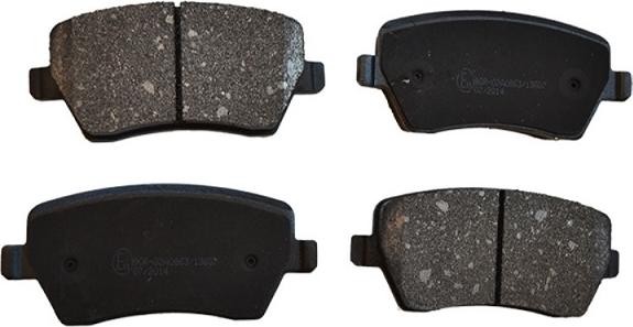 ASAM 32396 - Brake Pad Set, disc brake autospares.lv