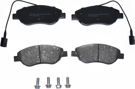 ASAM 79740 - Brake Pad Set, disc brake autospares.lv