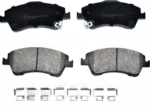 ASAM 74515 - Brake Pad Set, disc brake autospares.lv