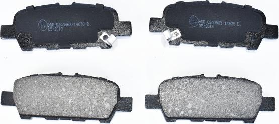 ASAM 74518 - Brake Pad Set, disc brake autospares.lv