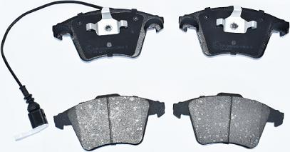 ASAM 74536 - Brake Pad Set, disc brake autospares.lv