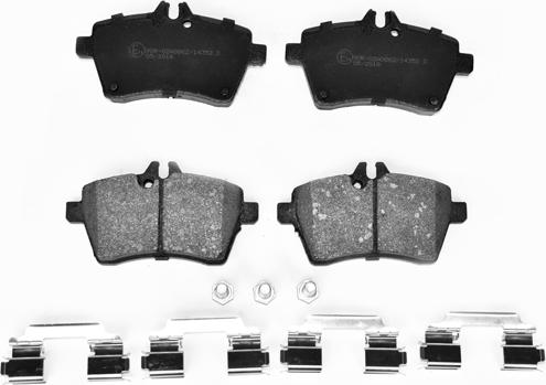 ASAM 74525 - Brake Pad Set, disc brake autospares.lv