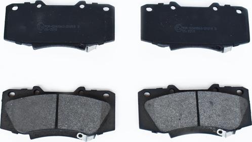 ASAM 74521 - Brake Pad Set, disc brake autospares.lv