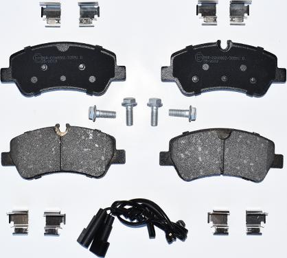 ASAM 74528 - Brake Pad Set, disc brake autospares.lv