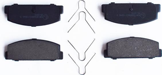 ASAM 74619 - Brake Pad Set, disc brake autospares.lv