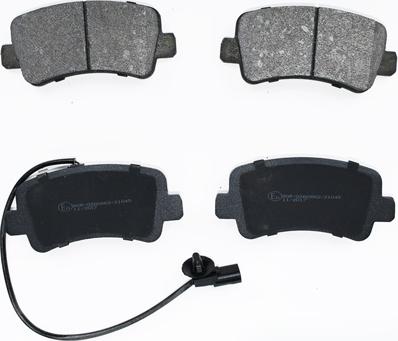 ASAM 74231 - Brake Pad Set, disc brake autospares.lv