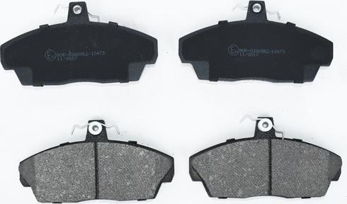 ASAM 74238 - Brake Pad Set, disc brake autospares.lv