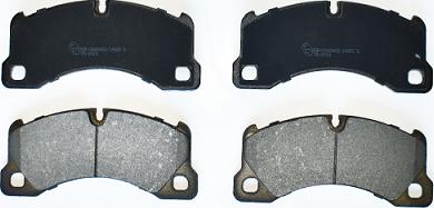 ASAM 75720 - Brake Pad Set, disc brake autospares.lv