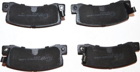 ASAM 71347 - Brake Pad Set, disc brake autospares.lv