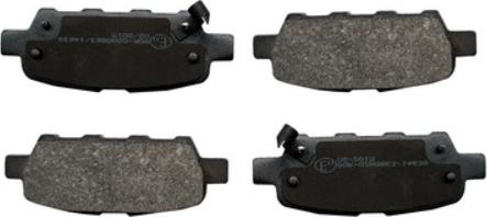 ASAM 71354 - Brake Pad Set, disc brake autospares.lv