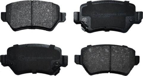 ASAM 71313 - Brake Pad Set, disc brake autospares.lv