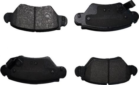 ASAM 71337 - Brake Pad Set, disc brake autospares.lv