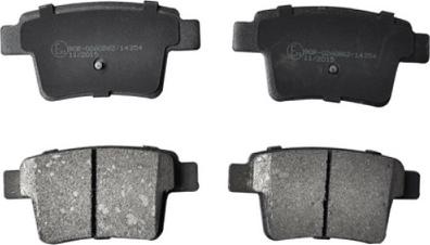 ASAM 71787 - Brake Pad Set, disc brake autospares.lv