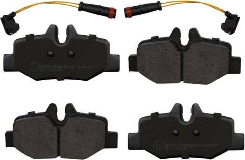 ASAM 71738 - Brake Pad Set, disc brake autospares.lv