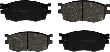 ASAM 71733 - Brake Pad Set, disc brake autospares.lv