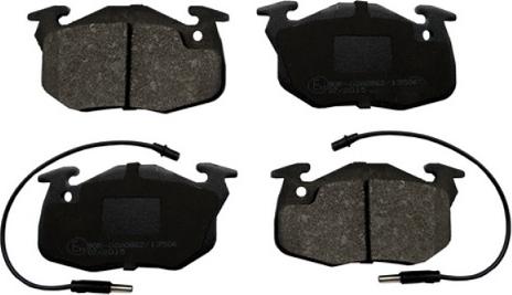 ASAM 71725 - Brake Pad Set, disc brake autospares.lv