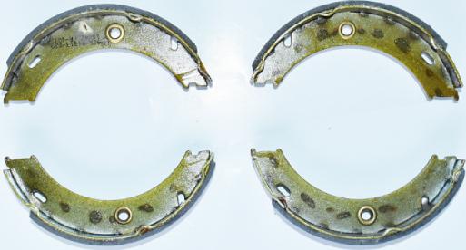 ASAM 73380 - Brake Shoe Set, parking brake autospares.lv