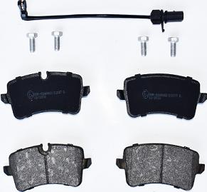 ASAM 72615 - Brake Pad Set, disc brake autospares.lv