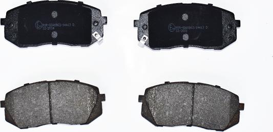 ASAM 72630 - Brake Pad Set, disc brake autospares.lv