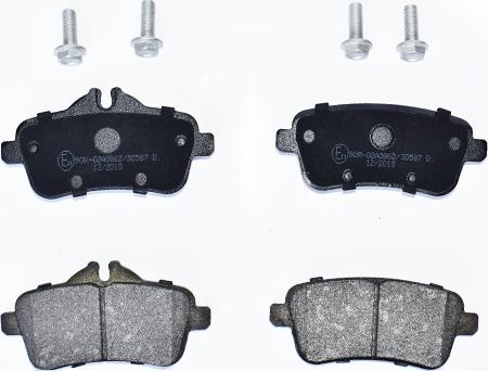 ASAM 72632 - Brake Pad Set, disc brake autospares.lv