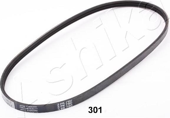 Ashika 96-92-301 - V-Ribbed Belt autospares.lv