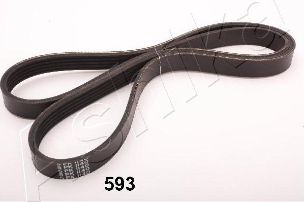 Ashika 96-05-593 - V-Ribbed Belt autospares.lv