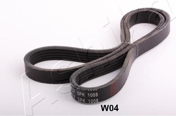 Ashika 96-0W-W04 - V-Ribbed Belt autospares.lv