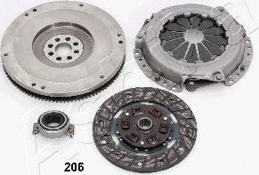 Ashika 98-02-206 - Clutch Kit autospares.lv